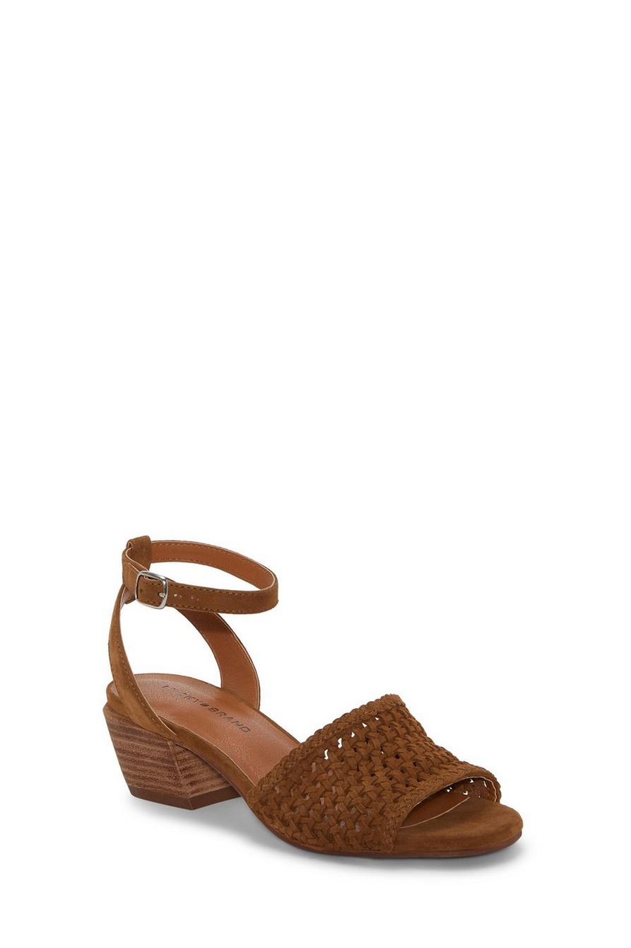 modessa ankle strap heeled sandal